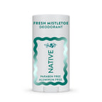 Buy now Native Deodorant, Holiday Edition, Fresh Mistletoe Scent, Contains Naturally Derived Ingredients, 72 Hour Odor Control | Deodorant for Women and Men, Aluminum Free with Baking Soda at indiglob india