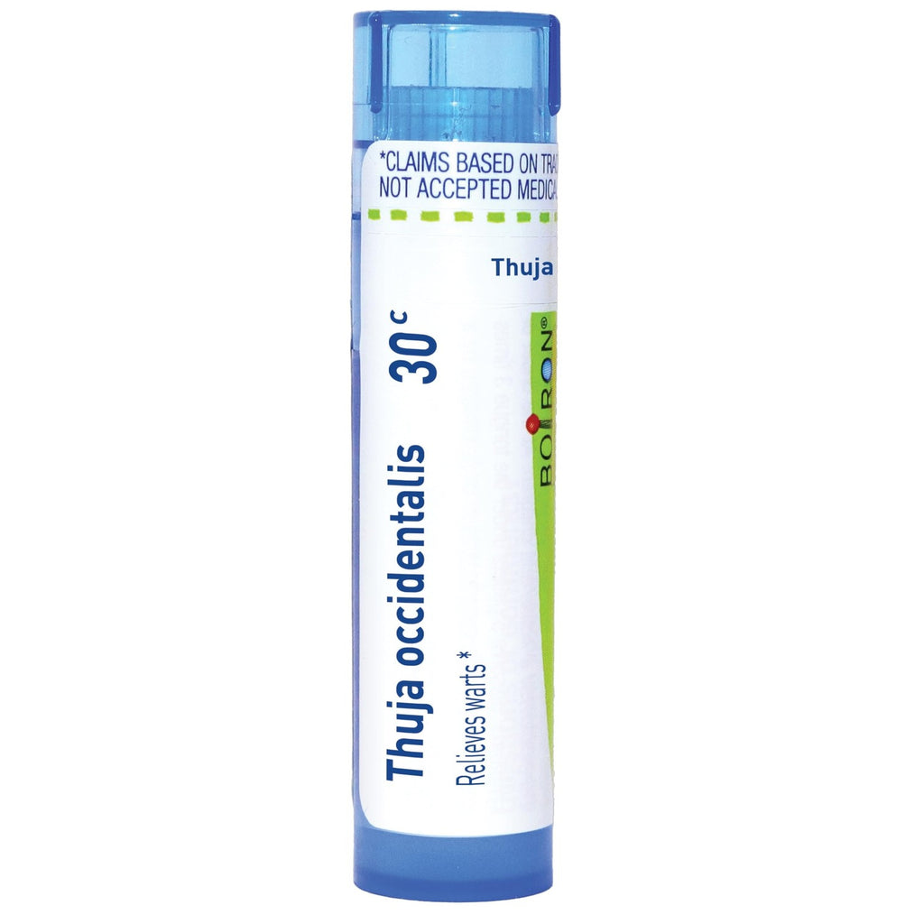 Boiron Thuja Occidentalis 30C Homeopathic Medicine for Painless Wart Removal Medicine - 80 Pellets