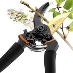 Gerossi Premium Bypass Pruning Shears for Gardening, 7" Heavy Duty Pruners
