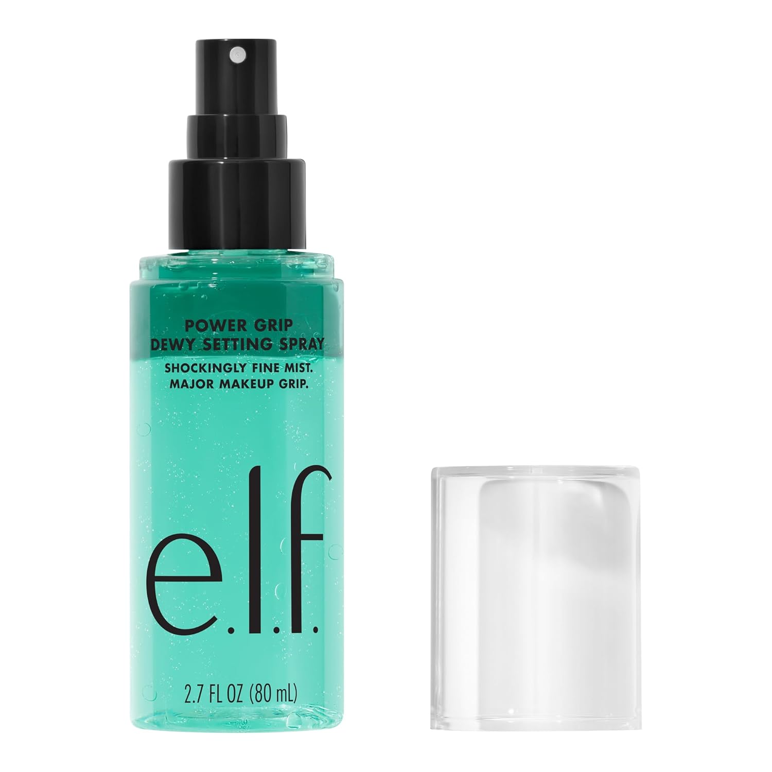 Buy now e.l.f. Power Grip Dewy Setting Spray, Ultra Fine Mist Made With Hyaluronic Acid, Grips Makeup For A Hydrated, Dewy Finish, Vegan & Cruelty-Free at indiglob india