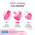 EQQUALBERRY NAD+ Peptide Boosting Serum | 14 Peptide Serum for Face, Neck & Body | Niacinamide 2% & Vegan Collagen for Anti-Aging, Firming & Lifting | Korean Skincare (1.01 oz / 30ml)