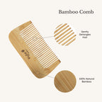 Buy now Kyte BABY Bamboo 3-Piece Brush Set - 1 Goat Hair Brush, 1 Wooden Bristle Brush and 1 Bamboo Comb at indiglob india
