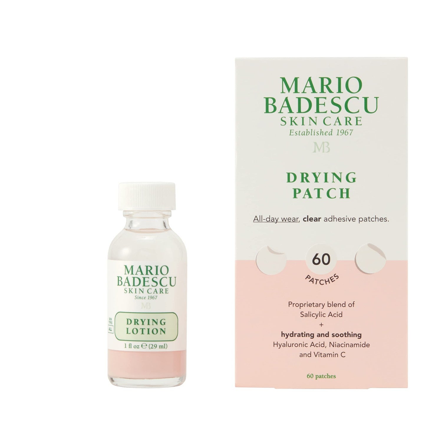 Buy now Mario Badescu Drying Lotion, 1 Fl oz 1 Fl Oz (Pack of 1) Drying Lotion Glass Bottle, 1 Fl oz & Drying Patch, 60 Count at indiglob india
