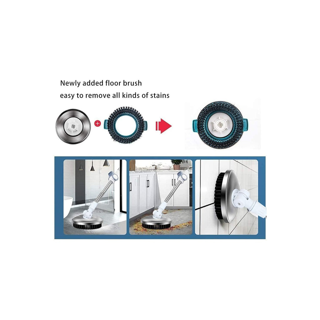 Michao Spin Mop Bucket Deluxe 360 Spinning Floor Cleaning System