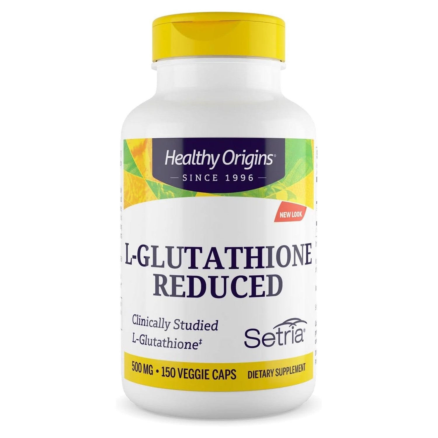 Buy now Healthy Origins L-Glutathione 500 mg (Setria, Non-GMO, Gluten Free, Antioxidant, Immune Support, Skin Support), 60 Veggie Caps 150 Count (Pack of 1) at indiglob india