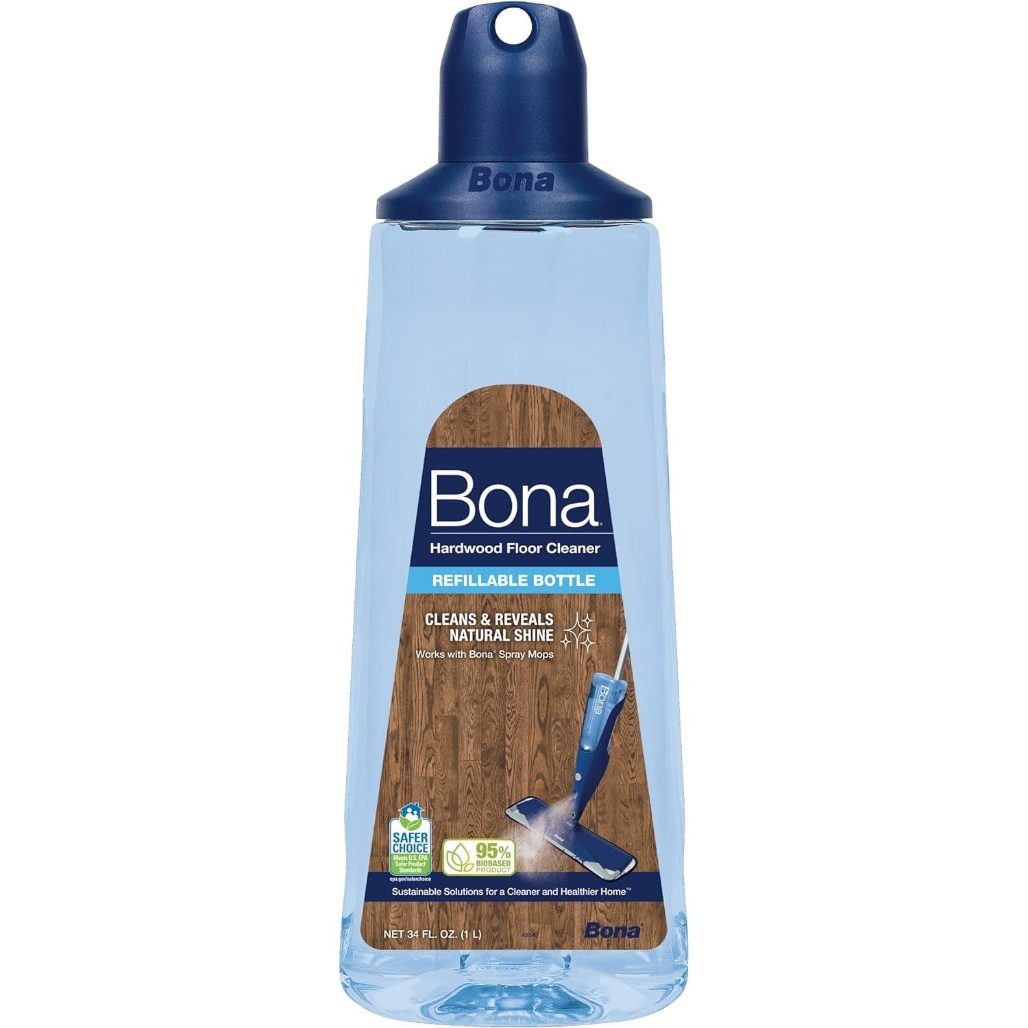 Buy now Bona Hardwood Floor Cleaner Concentrate, Cedar Wood Scent, 1 fl oz, Pack of 4 (Makes 128 fl oz) - Residue-Free Floor Cleaning Concentrate Spray Mop and Spray Bottle Refill - For Wood Floors Unscented (B07119XFQ1) at indiglob india