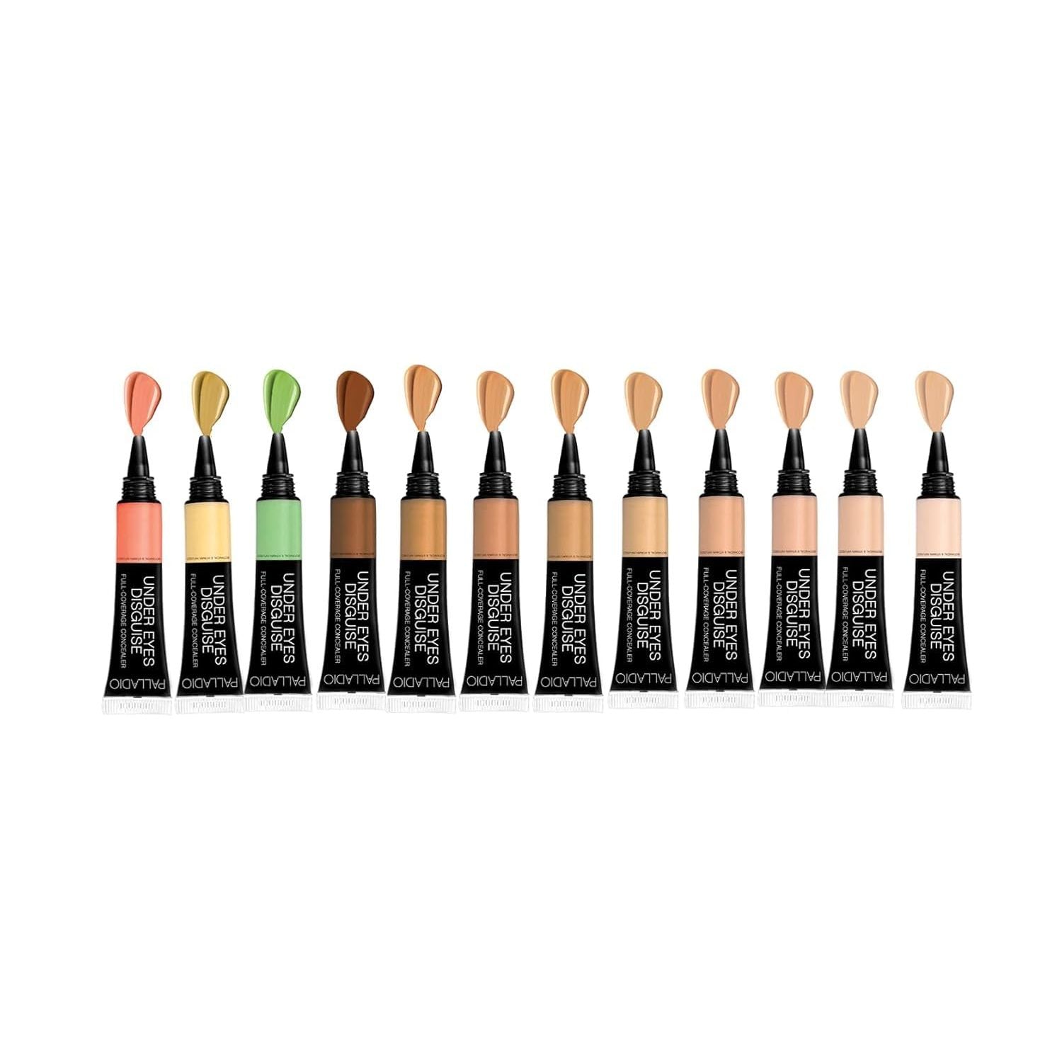 Buy now Palladio Full Coverage Concealer - Creamy Face & Under Eye Formula, Disguises Dark Circles, Blemishes, Fine Lines, Evens Skin Tone (Mocha) at indiglob india