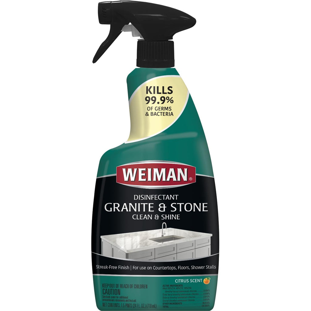 Buy now Weiman Disinfectant Granite Daily Clean & Shine, 24 Fl Oz (Pack of 1) at indiglob india