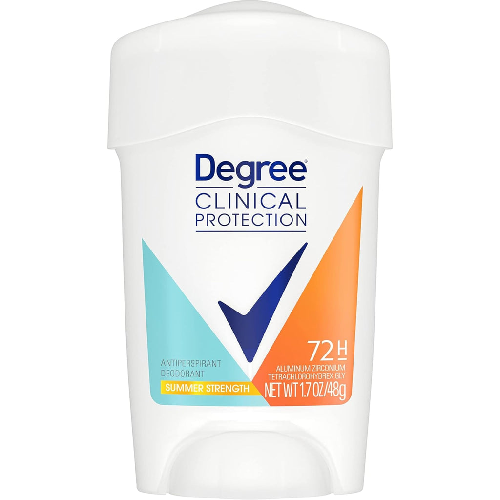 Buy now Degree Clinical Protection Anti-Perspirant & Deodorant, Summer Strength 1.7 oz ( Pack of 4) at indiglob india