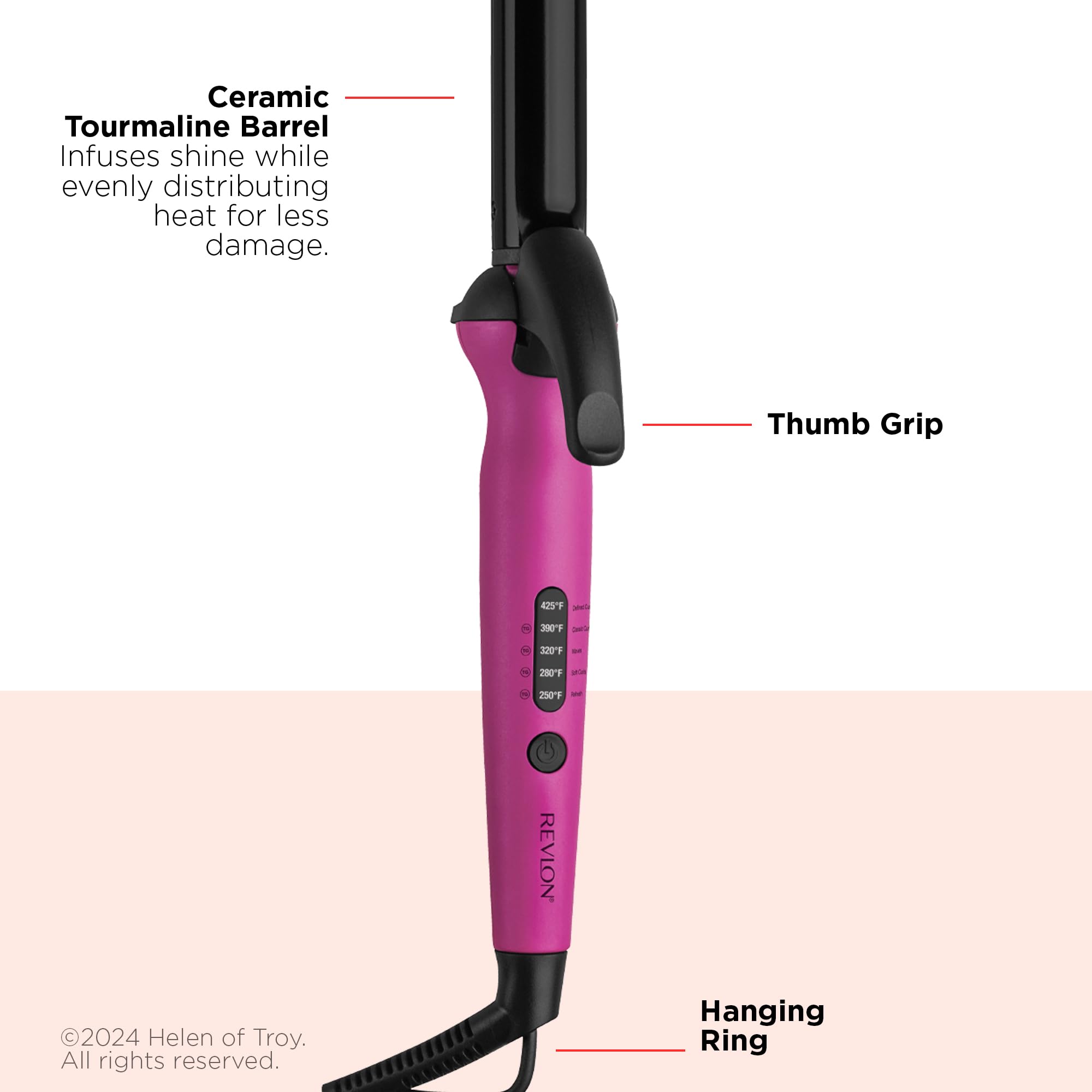 Buy now REVLON Easy Heat - 1" Precision Curling Iron at indiglob india