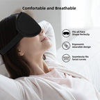 3D Eye Sleep Mask for Side Sleeper,Zero‑Pressure Light‑Blocking Blindfold