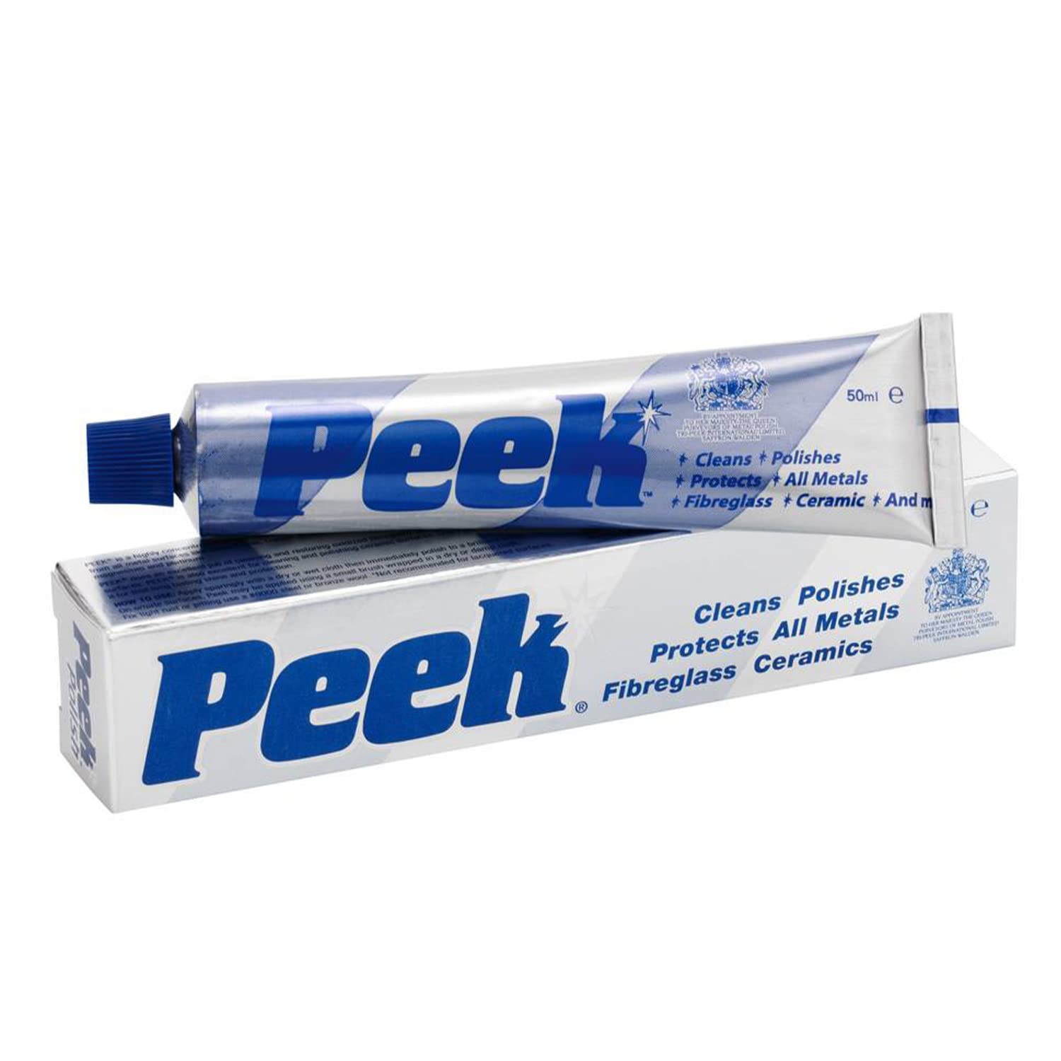 Buy now Tri-Peek Peek Polish, Multipurpose Metal Cleaner, Polish and Protect All Metals & Fibreglass, Aluminum, and Chrome Metal Polisher, Silverware, Glass & Acrylics Cleaner, 50ml Tube 50ml (1.69 oz) Tube at indiglob india