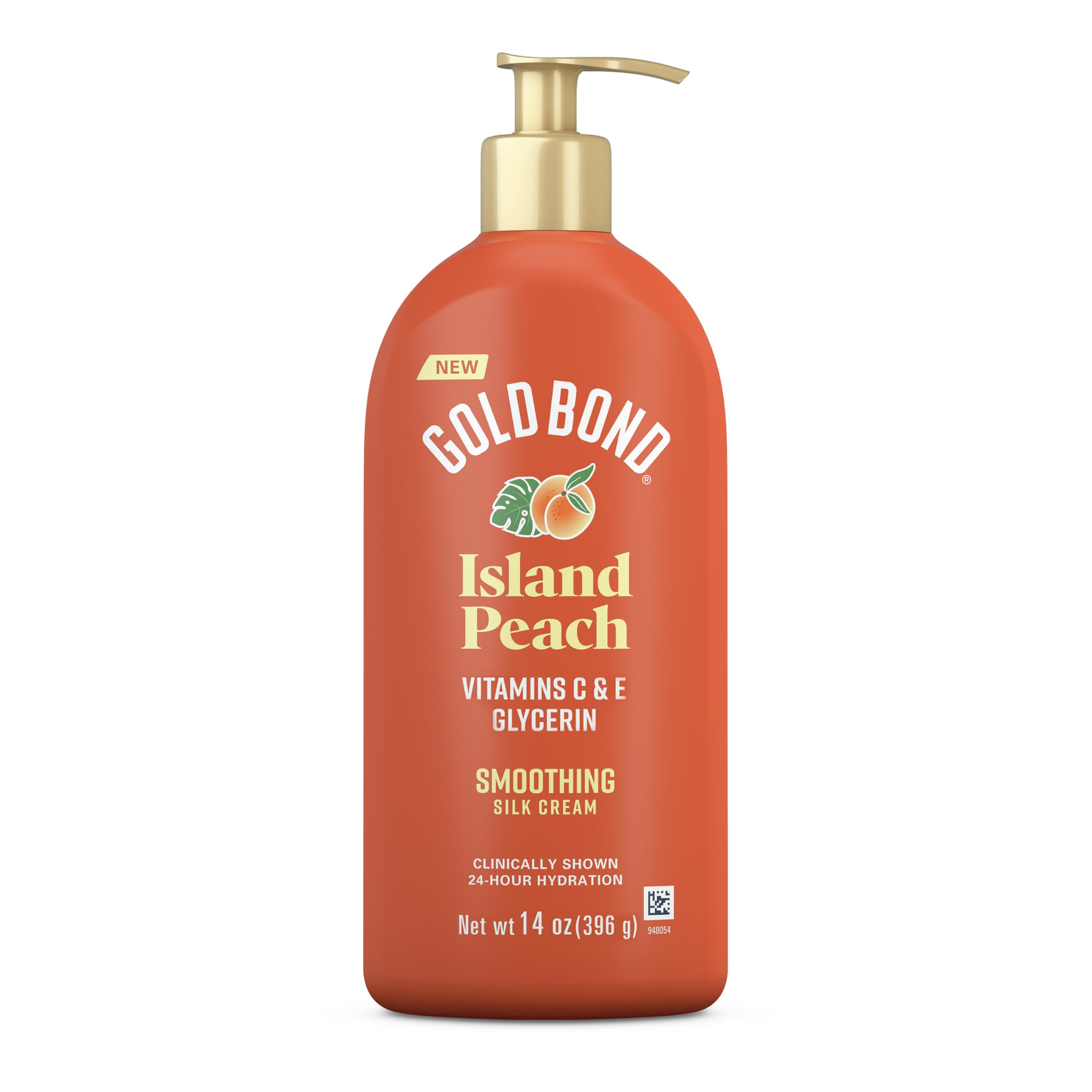 Gold Bond Softening Cashmere Cream Body Lotion, Vanilla Dream Scent, 24-Hour Hydration with Shea Butter and Cocoa Butter, 14 oz.