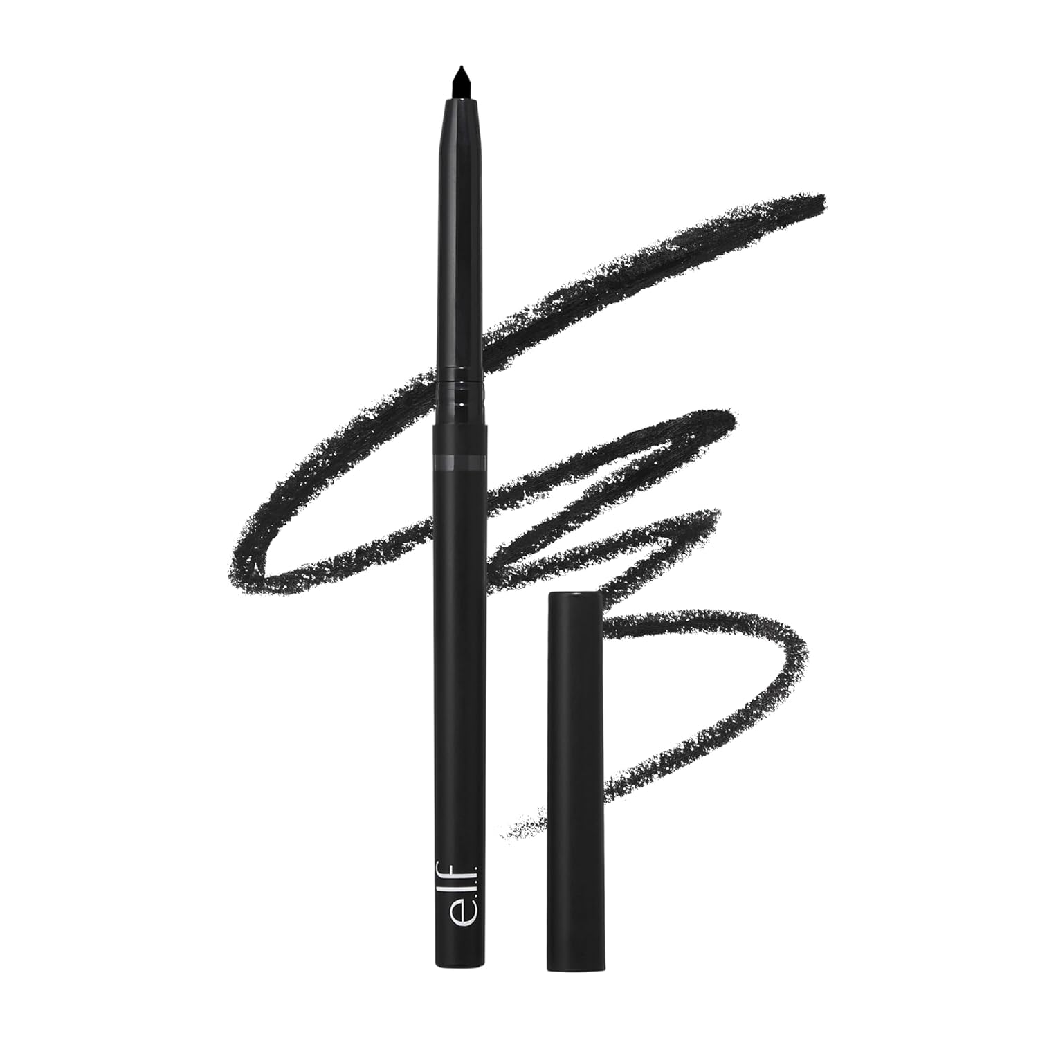 Buy now e.l.f. No Budge Retractable Eyeliner, Creamy, Ultra-Pigmented & Waterproof, Creates Bold & Defined Lines, Vegan & Cruelty-Free, Ruby 0.01 Ounce (Pack of 1) Black at indiglob india