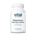 Vital Nutrients Magnesium Glycinate + Malate - 120mg Vegan Magnesium Supplement for Women and Men - Muscle, Heart, Bone Support* - Promotes Relaxation - Gluten, Dairy and Soy Free - 100 Capsules