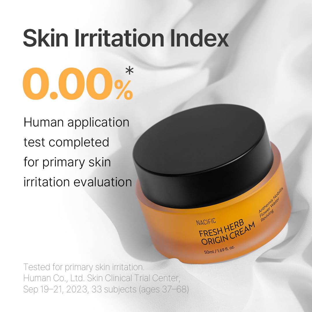 Buy now NACIFIC Fresh Herb Origin Facial Moisturizer Vitamin B, Vitamin Radiance Skin's moisture barrier Cream Hydrating day and night Korean skincare radiation relief cream 1.69fl.oz 50ml for All skin types at indiglob india