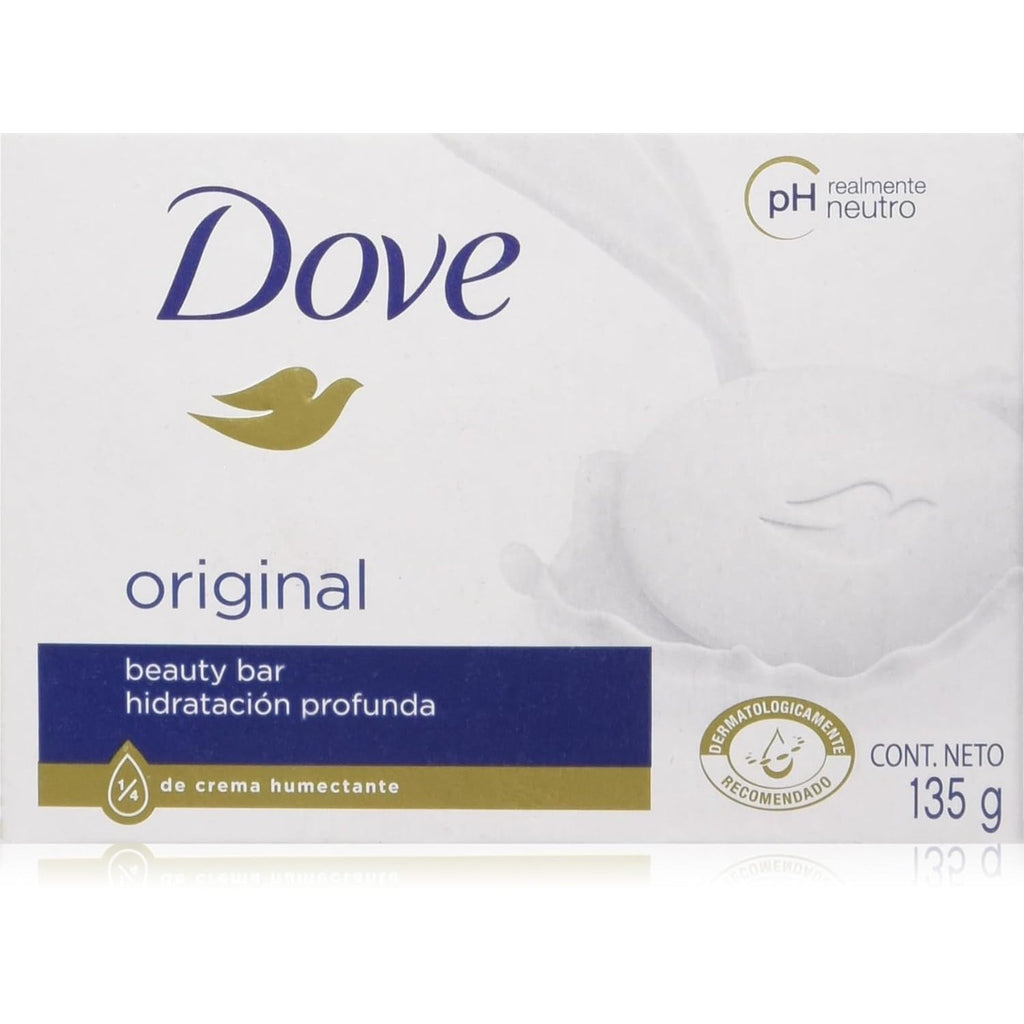 Buy now Dove Beauty Bar Soap Original, for Soft, Smooth Skin, with 1/4 Moisturizing Cream 2.6 oz at indiglob india
