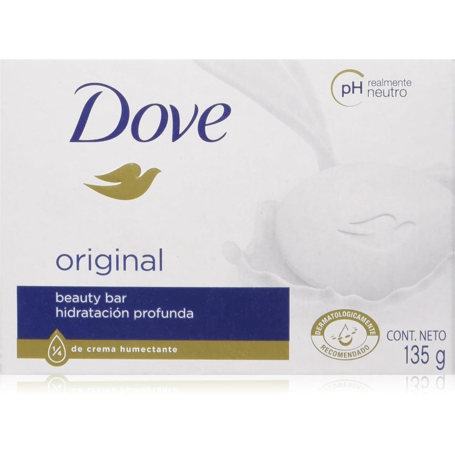 Buy now Dove Beauty Bar Soap Original, for Soft, Smooth Skin, with 1/4 Moisturizing Cream 2.6 oz at indiglob india