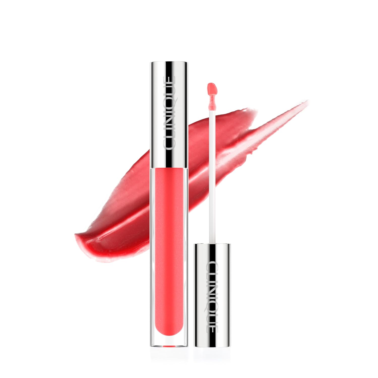 Buy now Clinique Pop Plush Creamy Lip Gloss With Hyaluronic Acid + Blend of Avocado, Aloe + Shea Butter | Hydrating + High Shine AE Rosewater Pop at indiglob india