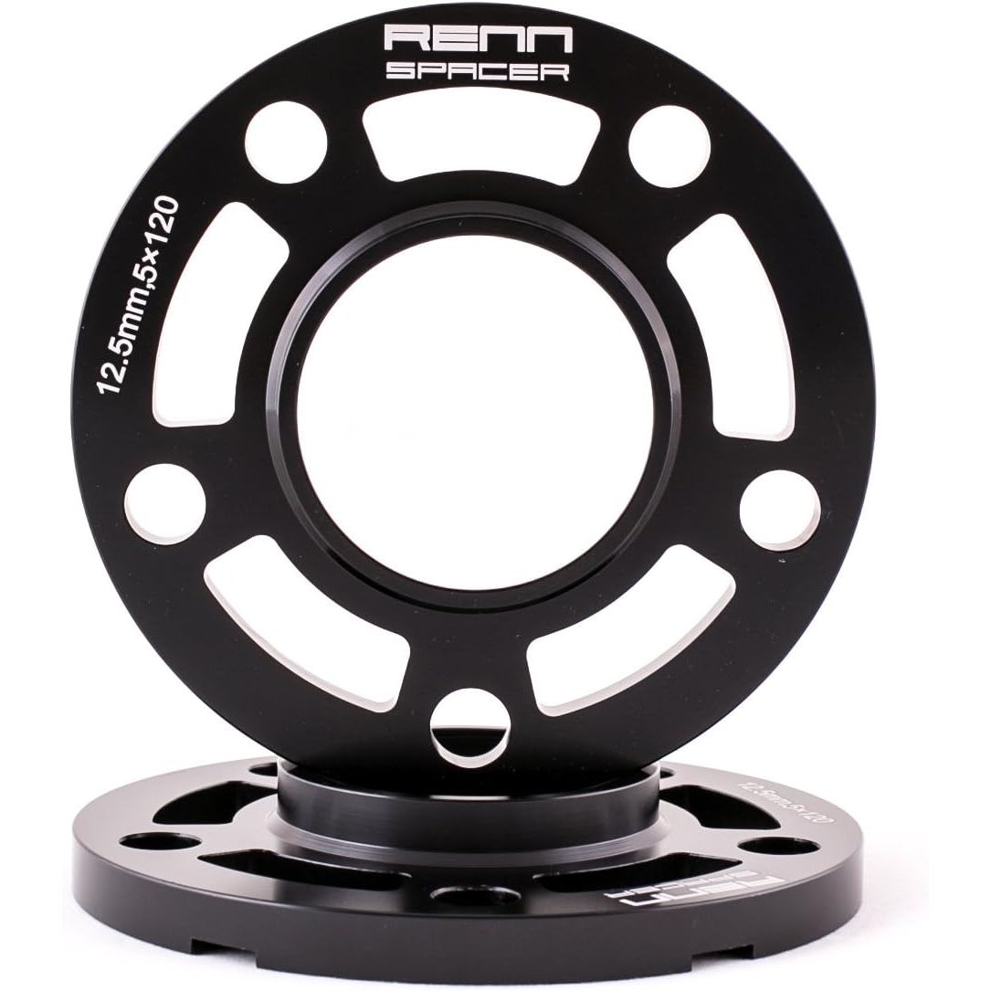Buy now Renn Motorsport Wheel Spacers with Bolts Compatible with BMW F10 F22 F30 F32 F80 F82 2 Pieces 12.5MM at indiglob india