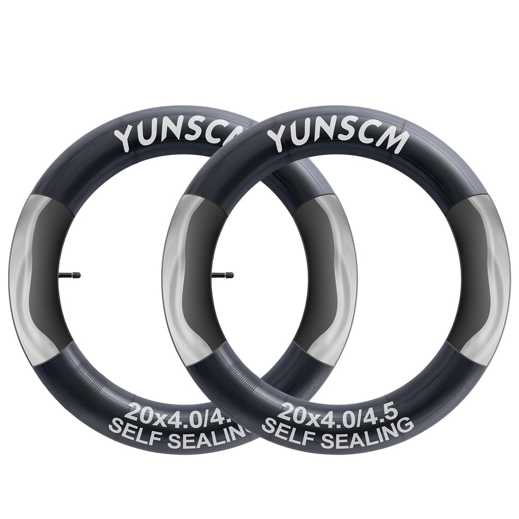 2-PCS 20x4 Self-Sealing Fat Bike Tubes 20x4.0 Puncture Resistant Tubes