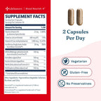 LifeSeasons Blood Nourish-R - Iron Supplement - Non Constipating - Supports Anemia, Fatigue, Paleness & Dizziness - Blood Building - Iron, Alfalfa, Raspberry & Vitamin B-12-60 Capsules (Pack of 2)