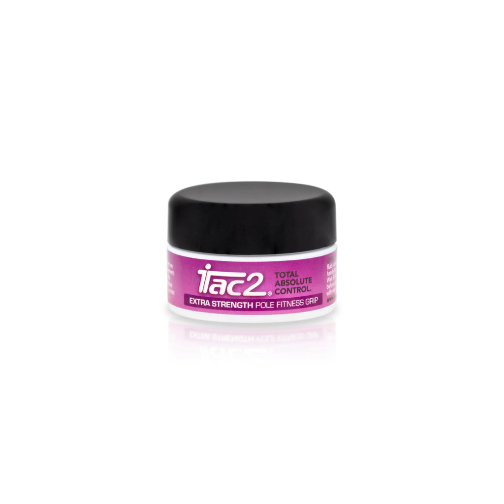 iTac2® Extra Strength Pole Grip (20g / 0.7oz) – Long-Lasting Beeswax Grip Aid for Pole Dancing, Aerial Silks, Fitness & Sports – Natural, Waterproof, Anti-Slip Formula for Dry Hands
