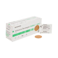 McKesson Adhesive Bandages, Sterile, Fabric, Tan, 1 in, 100 ct