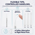 Easy Tonsil Stone Remover- Electronic Tonsil Stone Removal Kit with Aluminum Alloy Body, Built-in LED Light & Flexible Probe - Painless Tonsillolith Remover Tool for Bad Breath - Rechargeable