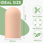 10 Pack Silicone Gel Finger Cots, Finger Protector Caps for Thumb Care