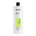NIOXIN System 2 | Scalp Care | Shampoo | Hair Thickening | For Natural Hair | Scalp Health | For Natural Hair with Progressed Thinning | Cleanse & Boost Hair Density with Niacinamide & Biotin