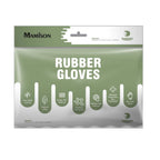 Buy now Mamison 2 Pairs Reusable Waterproof Household Dishwashing Cleaning Rubber Gloves, Non-Slip Kitchen Glove (Pink, Medium (Pack of 2)) at indiglob india