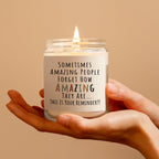 Craftique Gifts for Women, Birthday Gifts for Women- You're Amazing Candle