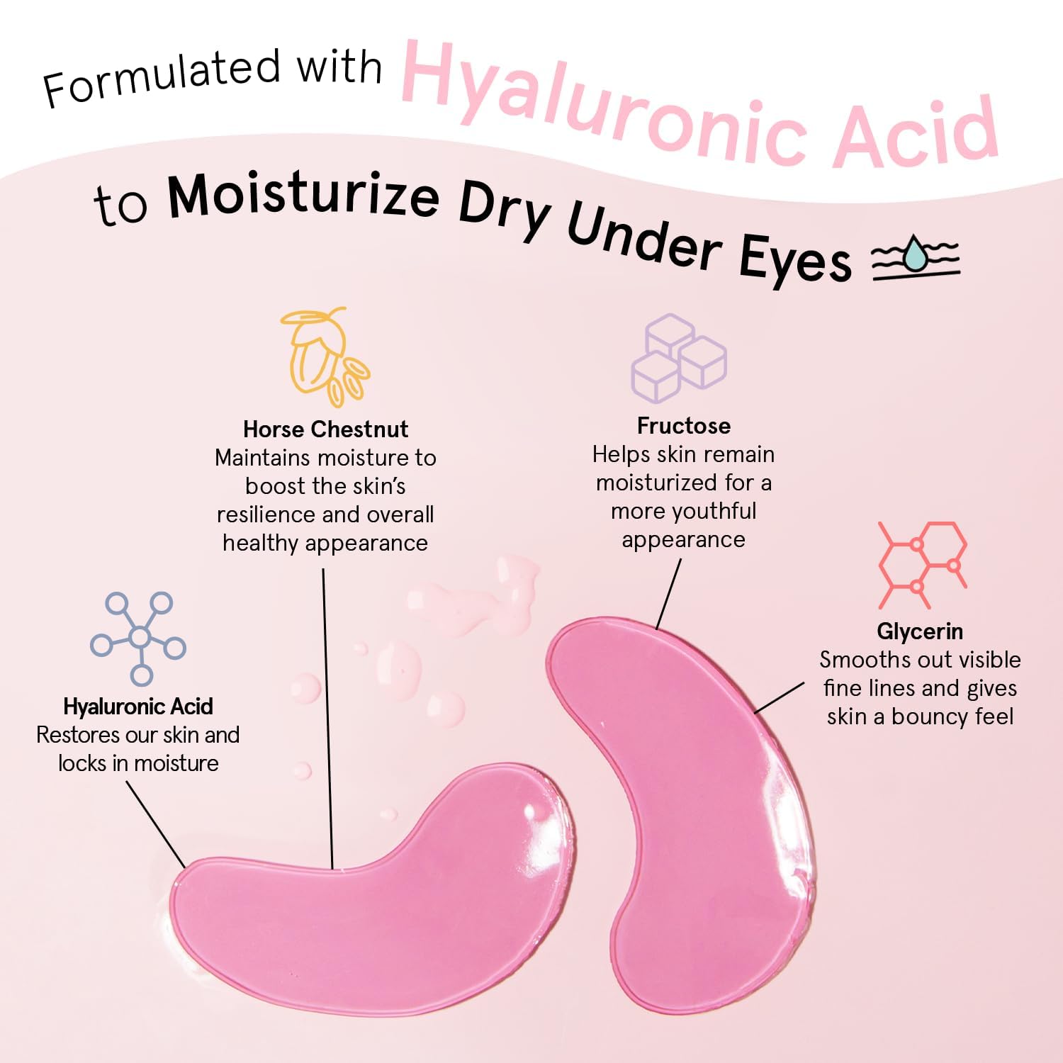 Buy now grace & stella Award Winning Under Eye Mask - Gifts for Women - Reduce Dark Circles, Puffy Eyes, Wrinkles, Under Eye Patches - Birthday, Bachelorette Party Favors - Vegan Self Care (24 Pairs, Pink) at indiglob india