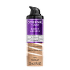 Buy now COVERGIRL & Olay Simply Ageless 3-in-1 Liquid Foundation, Matte Finish, Hyaluronic & Vitamin C Formula, 240 Natural Beige, 1 Count at indiglob india