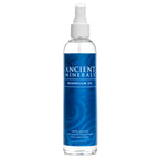 Ancient Minerals Magnesium Oil Spray, Zechstein Chloride, 8oz | Pure Zechstein magnesium chloride topical spray for skin. Fast-absorbing magnesium mist. 8 fl oz.