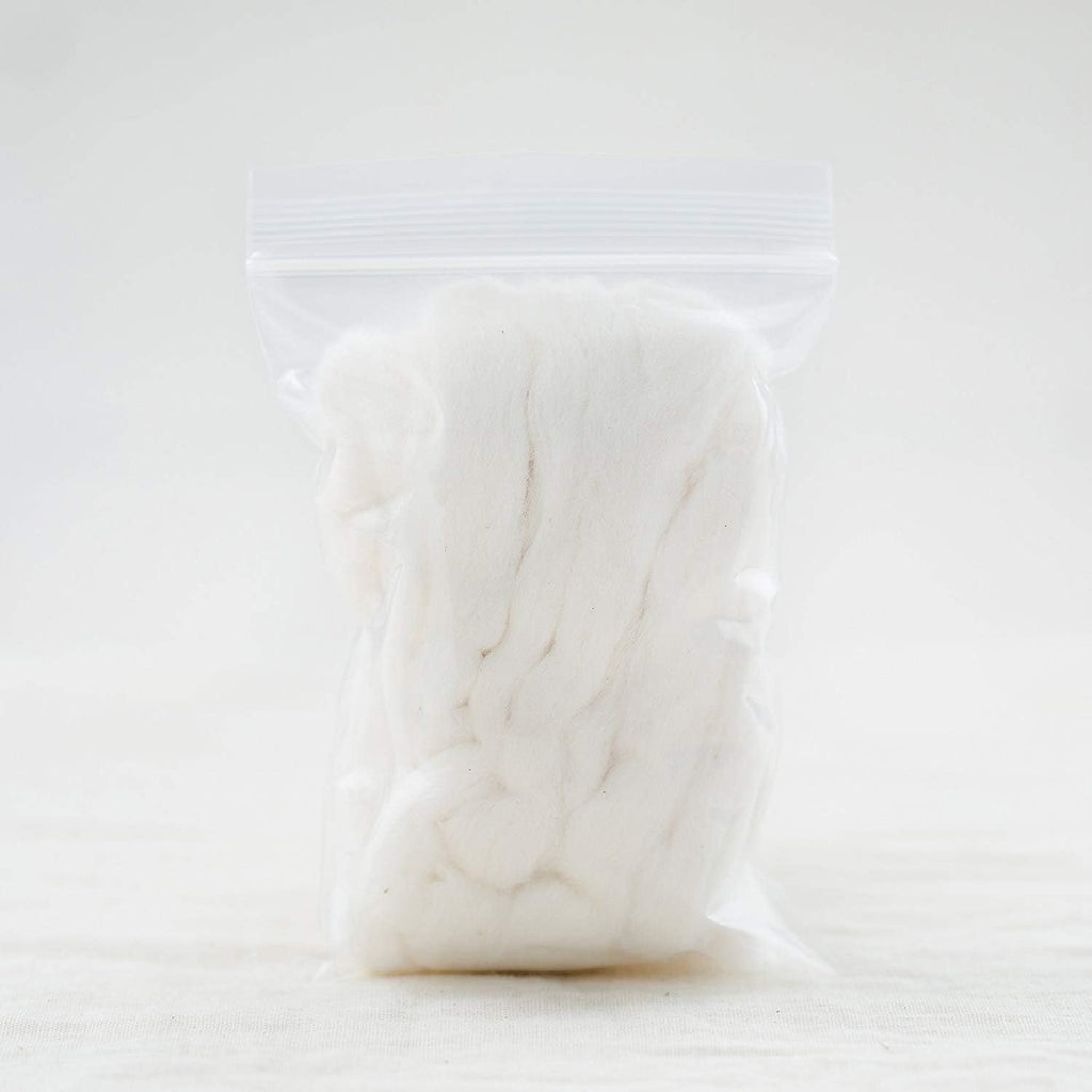 Buy now Japanese Organic Cotton Sliver 13 Feets 100% Organic Unbleached [Made in Japan] (4 Packs) at indiglob india