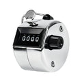 Metal Handheld Tally Counter, Clicker Counter with 4 Digit Display