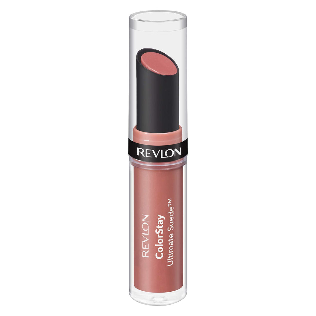 Buy now REVLON Lipstick, ColorStay Ultimate Suede Lipstick, High Impact Lip color with Moisturizing Creamy Formula, Infused with Vitamin E, 025 Socialite, 0.09 Oz at indiglob india