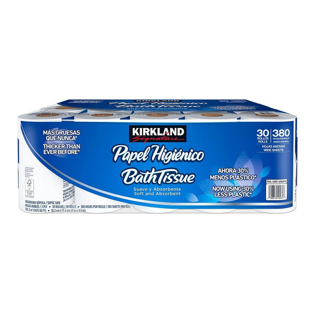 Kirkland Signature Bath Tissue, 2-Ply, 425 sheets, 30 rolls