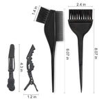Buy now Yexixsr 5Pcs Professional Salon Hair Coloring Dyeing Kit, Hair Bleach Dit Hair Coloring Products with Hair Dye Brush, Hair Color Bowl, Hair Clips at indiglob india