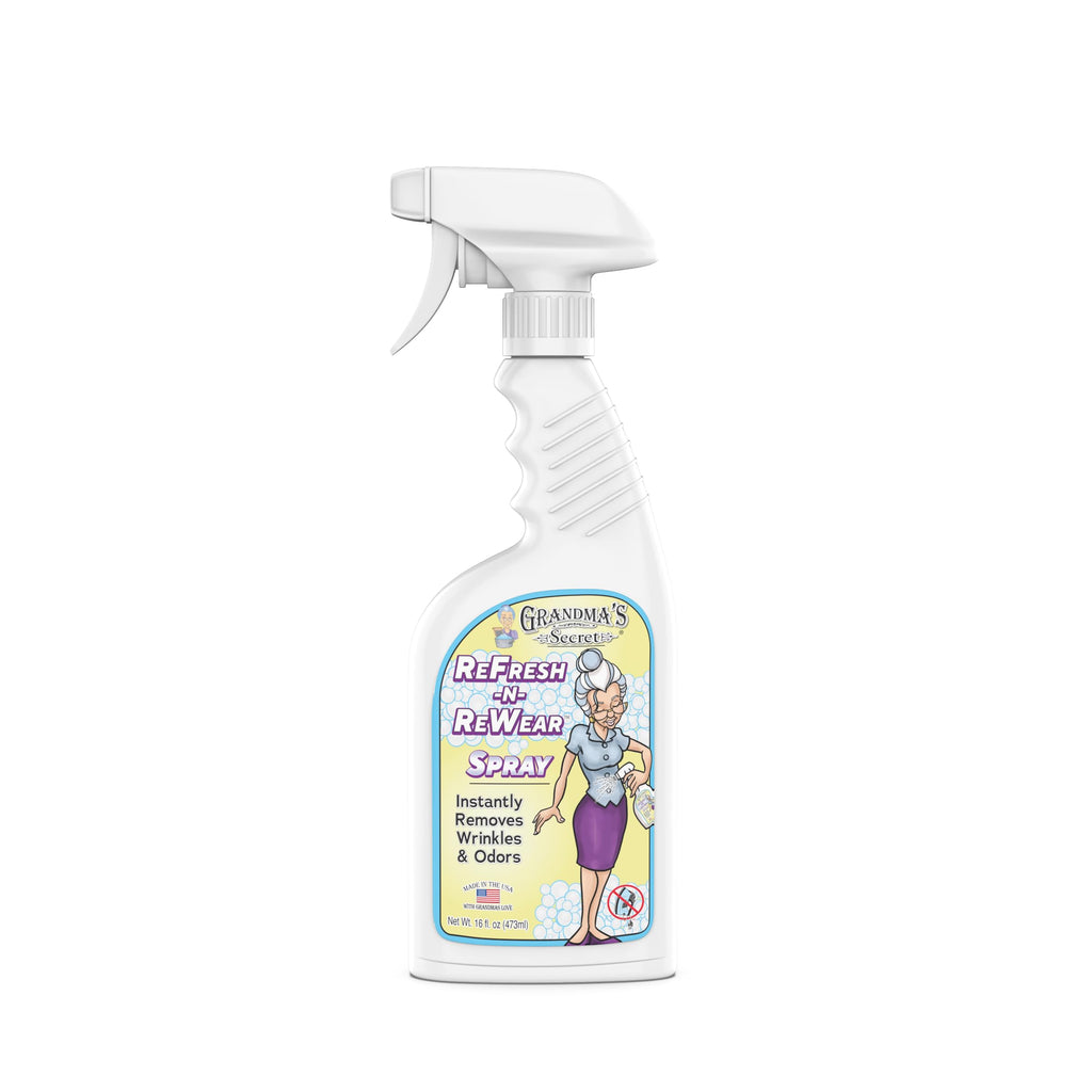 Buy now Grandma's Secret Spot Remover for Clothes - Chlorine, Bleach and Toxin-Free - Fabric Stain Remover Removes Oil, Paint, Blood and Pet Stains – 2 Ounce, Pack of 2 at indiglob india