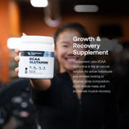 Transparent Labs BCAA Glutamine - 8000 Mg of BCAA Powder with L Glutamine for Post Workout Recovery, Muscle Growth, & Increased Endurance - 30 Servings, Blue Raspberry