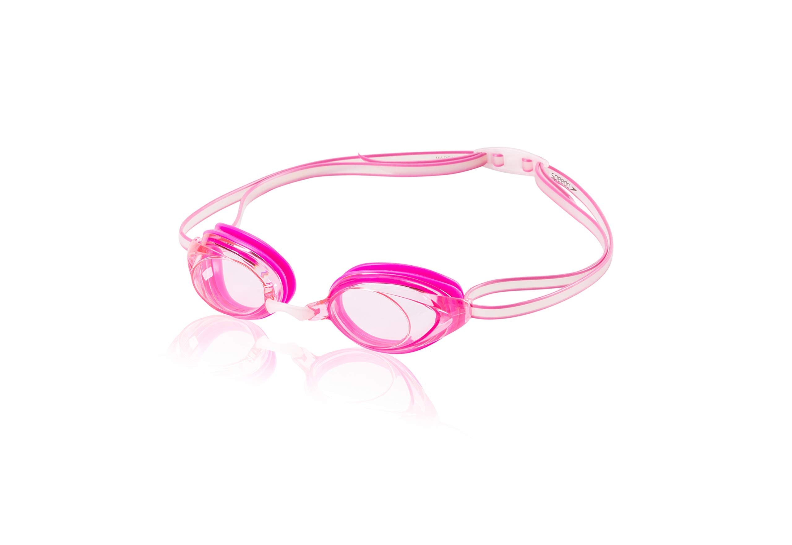 Buy now Speedo Unisex-child Swim Goggles Vanquisher 2.0 Junior Pink at indiglob india