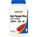 Nutricost Red Yeast Rice with CoQ10 1300mg, 120 Capsules, 60 Servings | GMO-Free, Gluten Free