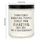 Craftique Gifts for Women, Birthday Gifts for Women- You're Amazing Candle