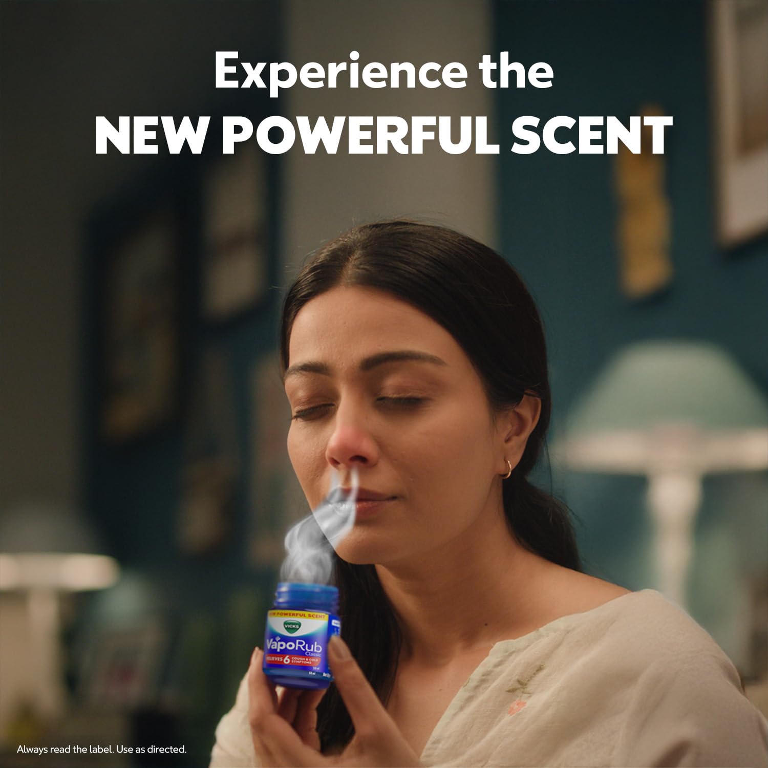 Buy now Vicks Vaporub Relief from Cold, Cough, Blocked Nose, Headache, Body ache, Muscular Stiffness and Breathing Difficulty, 105ml at indiglob india