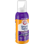 Buy now ARM & HAMMER Simply Saline Nighttime Drug-Free Mist for Nasal Congestion at Night, Extra Strength, Calming Eucalyptus, Safe to Use with Rx and OTC, For Adults and Kids Ages 2+, 4.6 oz (129 g) at indiglob india