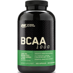 Optimum Nutrition BCAA Capsules, Keto Friendly, 1000mg, 200 Ct | Easy to Swallow Capsules, Branched Chain Amino Acid Support, 2:1:1 ratio of L-Leucine, L-Isoleucine and L-Valine per serving