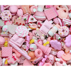 Buy now 50 Pcs Slime Charms Easter Set DIY Craft Mixed Making Resin Jewery Making Kit, Resin Flatback Slime Beads Making Supplies for DIY Scrapbooking Crafts (Pink) at indiglob india